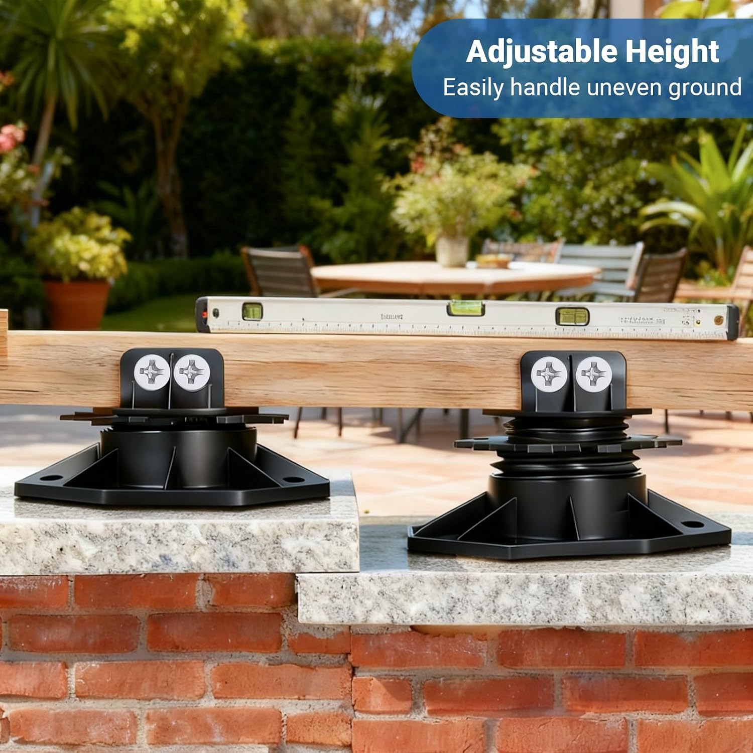 Adjustable Deck Pedestals 24 Pack (30-60mm)